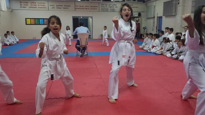Hendek Belediyesi karate takımı sporcuları terfi etti