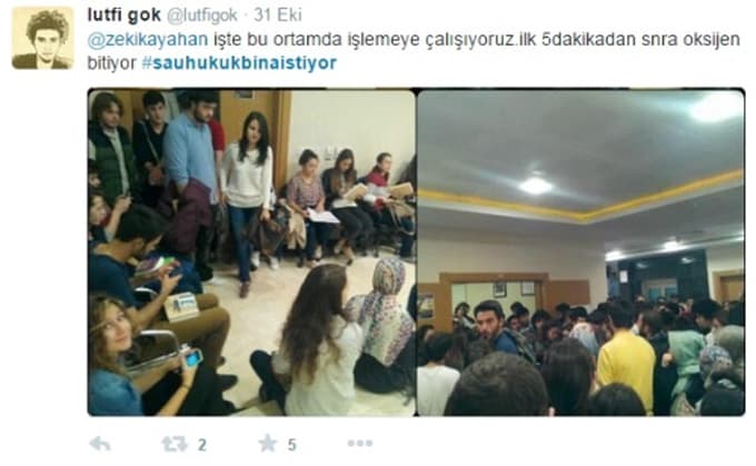 "Rektörüm sınıfta 5 dakikadan sonra oksijen bitiyor"