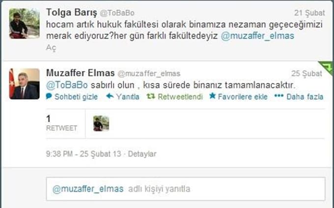 "Rektörüm sınıfta 5 dakikadan sonra oksijen bitiyor"