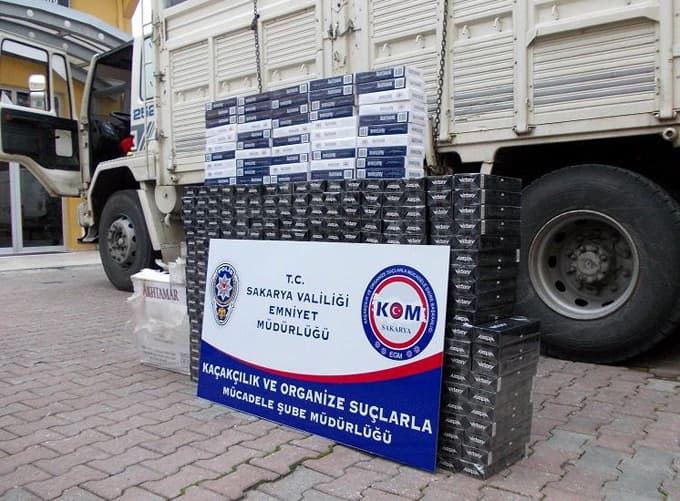 Sigara kaçakçılığı operasyonu başarıyla sonuçlandı