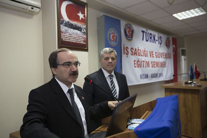 Başkan Toçoğlu, iş güvenliği seminerine katıldı