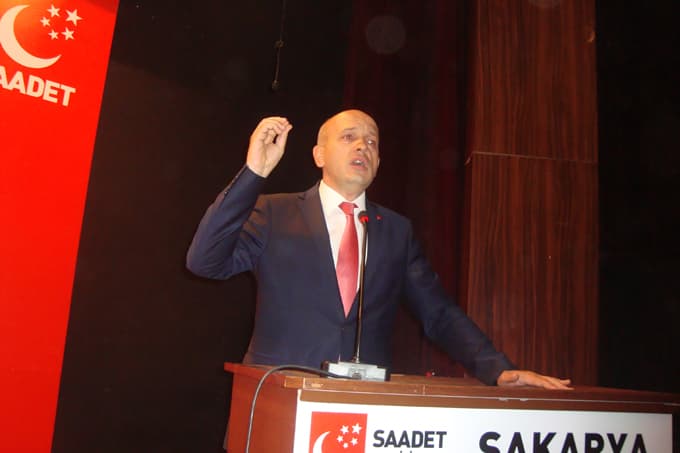 Saadet Partisi İl Başkanı Yıldırım, İsrail'i lanetledi