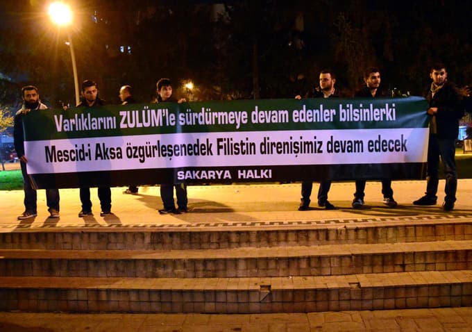 İHH Sakarya Şubesi, Mescid-i Aksa için biraraya geldi