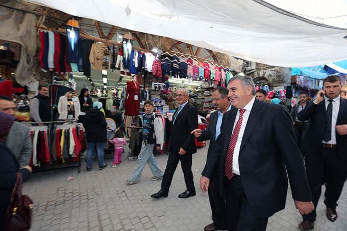 Başkan Toçoğlu Uzunçarşı Yenileme Projesi\'ni anlattı
