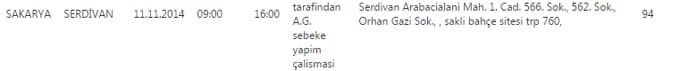 Bu ilçe ve bölgelerimize bugün elektrik verilemeyecek
