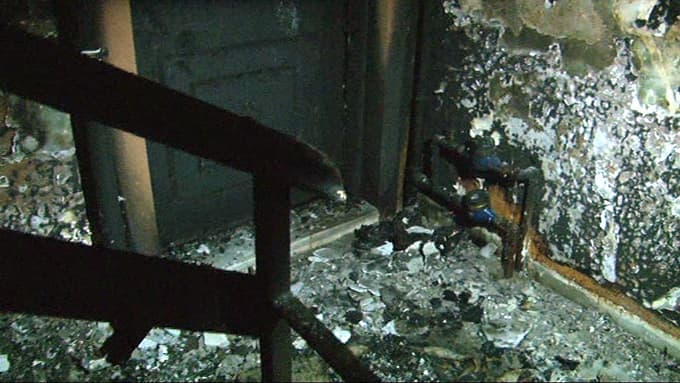 Apartmanın ikinci katında yangın çıktı