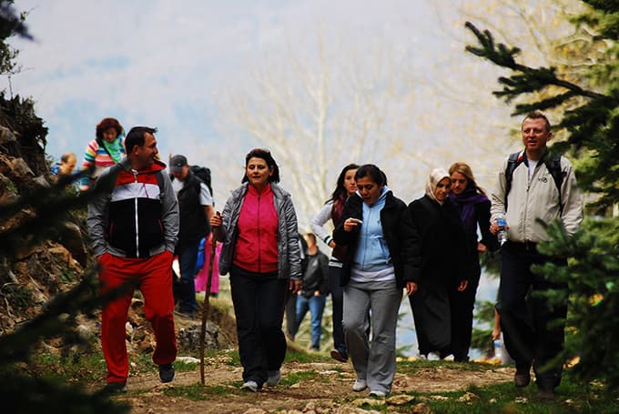 Doğa Yürüyüşleri'nin dördüncüsü Taraklı'da gerçekleşti