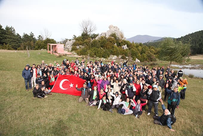 Doğa Yürüyüşleri'nin dördüncüsü Taraklı'da gerçekleşti