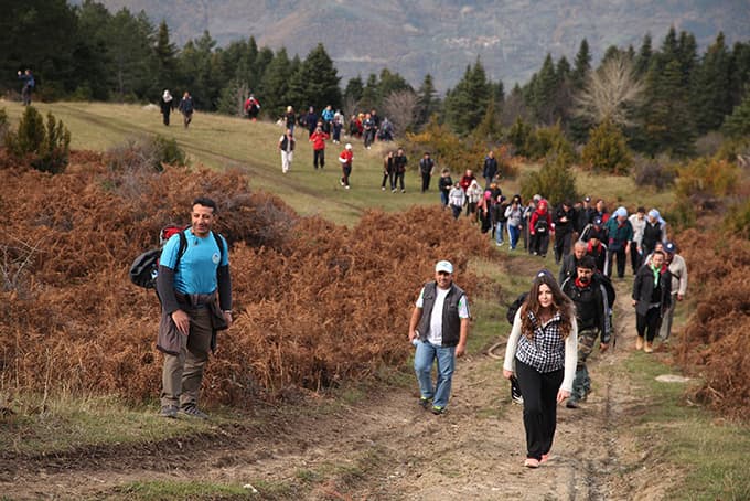Doğa Yürüyüşleri'nin dördüncüsü Taraklı'da gerçekleşti