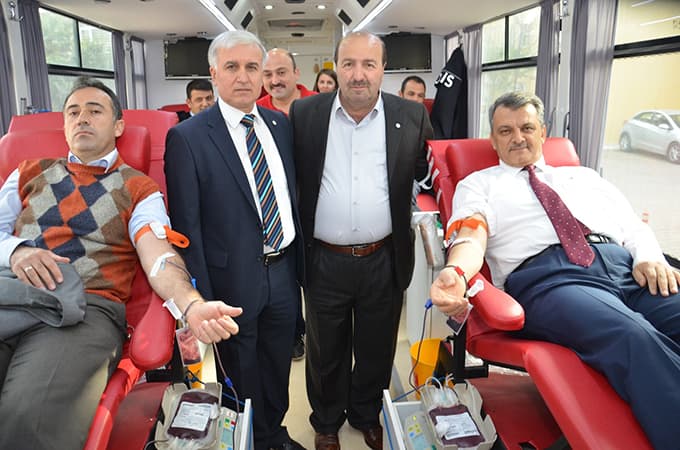 Emniyet Müdürü Babadağı, kan bağışında bulundu