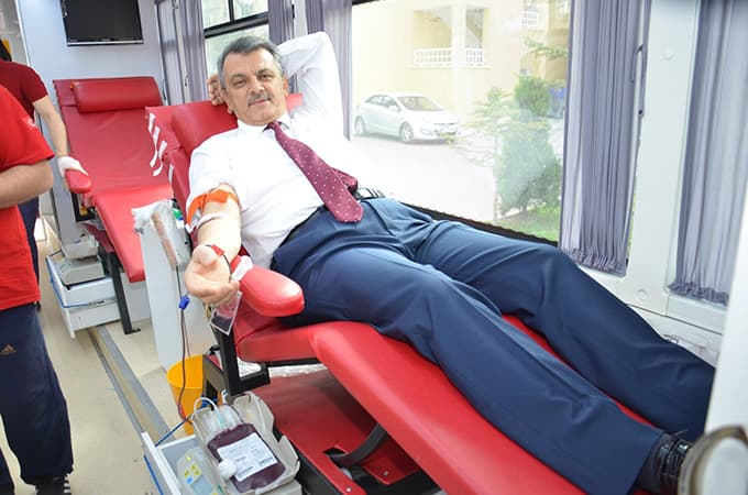 Emniyet Müdürü Babadağı, kan bağışında bulundu