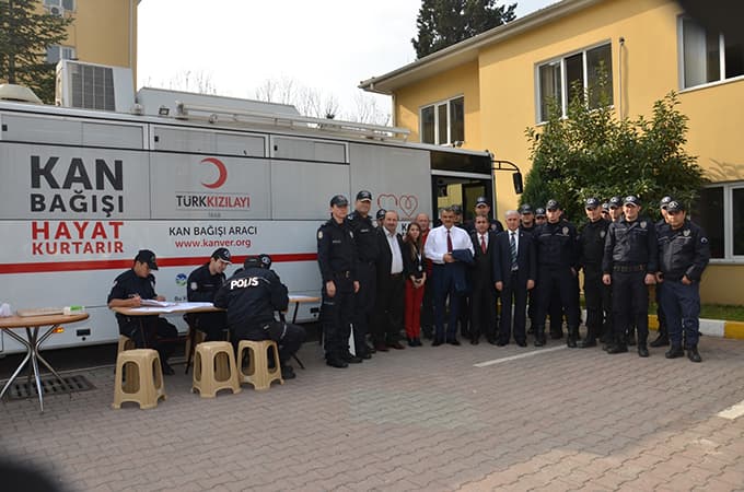 Emniyet Müdürü Babadağı, kan bağışında bulundu