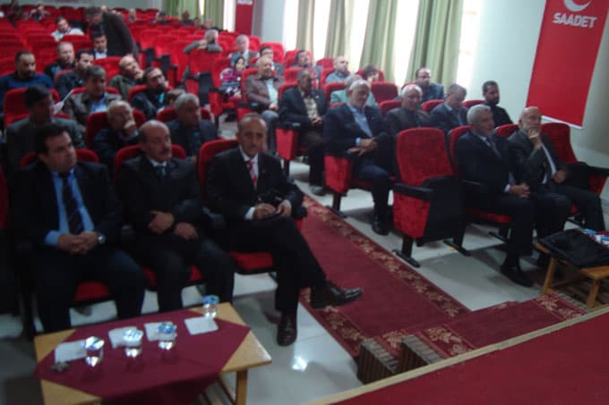 Saadet Partisi Geyve İlçe Kongresi yapıldı