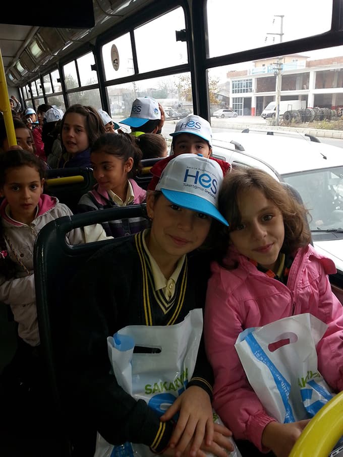 Öğrenciler gezerek öğreniyor