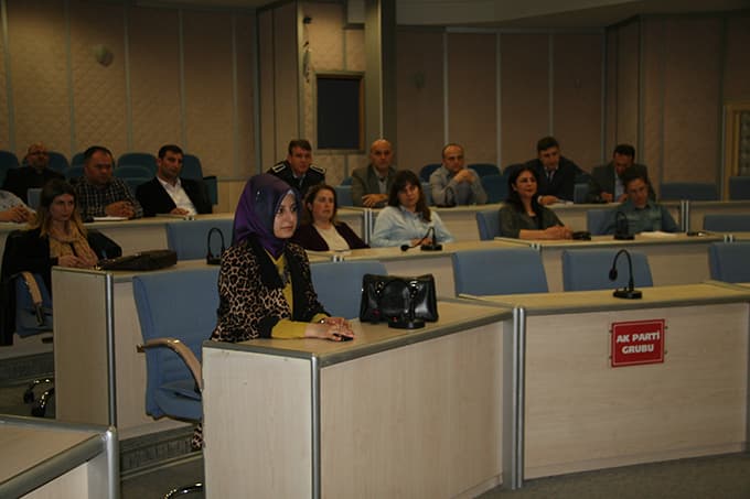 Belediye personeline Toplam Kalite Semineri verildi