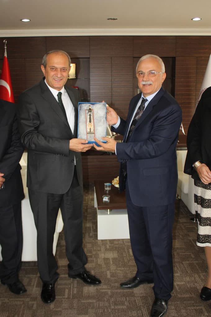SESOB Başkanı Alişan'a ziyaret