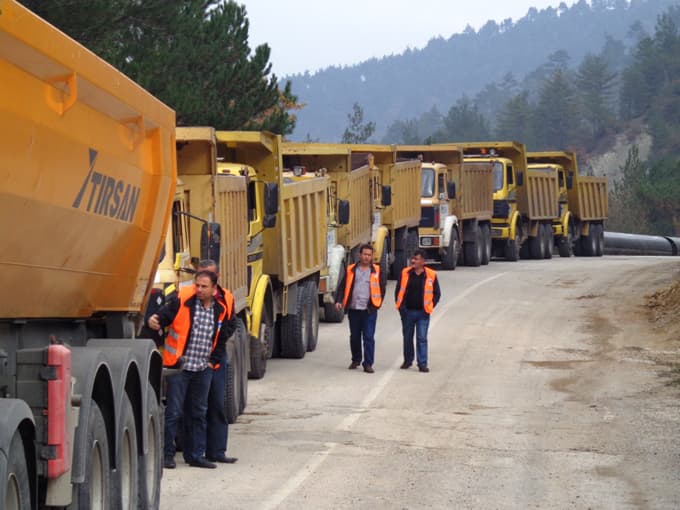 Rampa yolda çalışmalar tamamlandı
