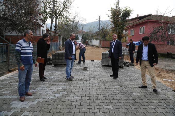 Sapanca Belediyesi çalışıyor