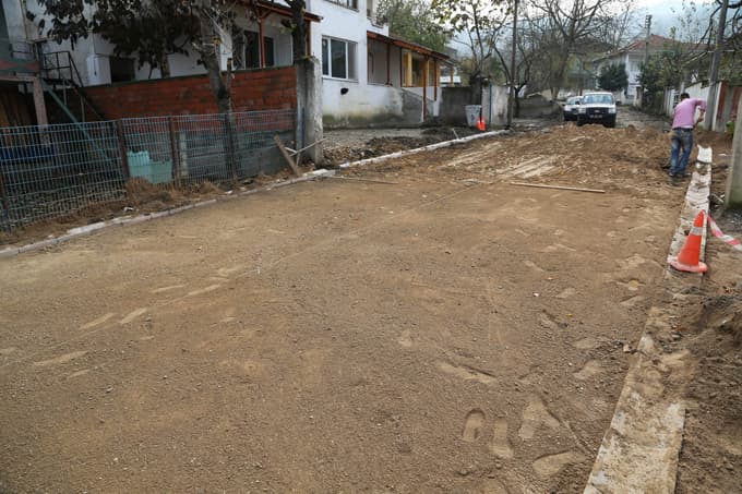 Sapanca Belediyesi çalışıyor