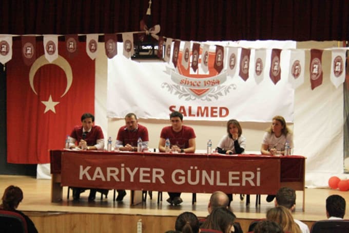 SALMED tercih konusunda öğrencileri bilgilendirdi