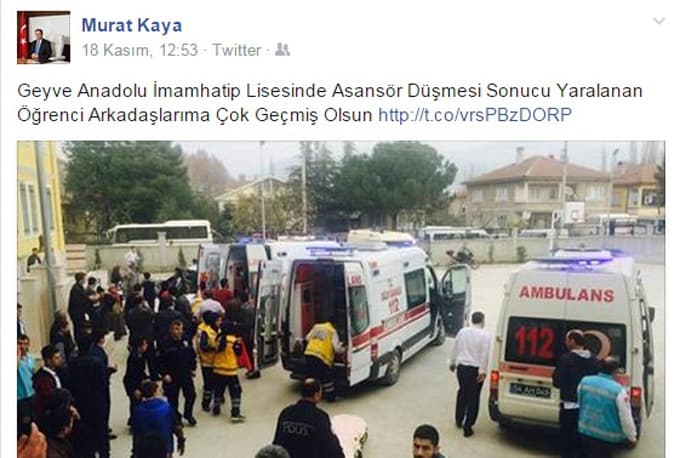 Asansör düşmesi sonucu yaralanan öğrenciler ameliyat oldu
