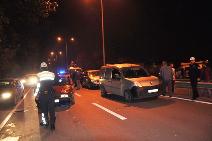 Zincirleme trafik kazası