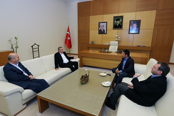 Toçoğlu, Koordinatör Milletveili Boyraz ile görüştü
