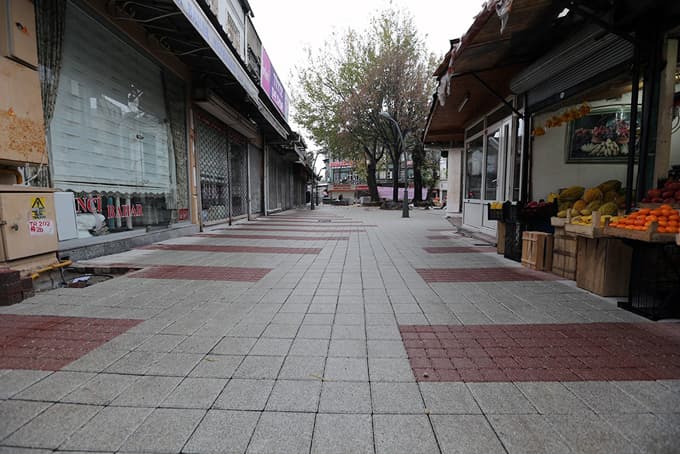 Çarşı daha güzel bir görünüme kavuşuyor