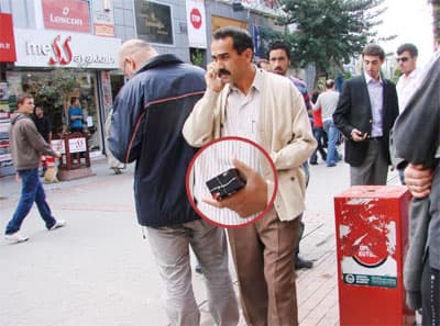 Çark Caddesi'nde Şüpheli Paket Paniği