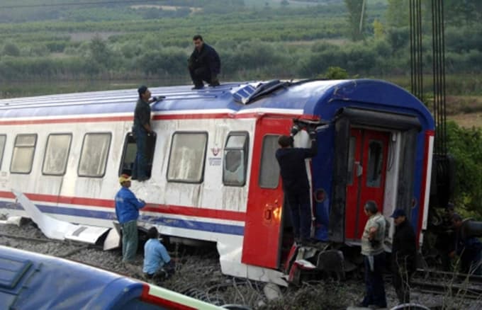 Hızlandırılmış tren kazasının davası sonuçlandı