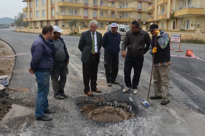 Kimi bisiklete biner kimi silindire...