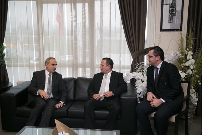 Makedonya heyetinden, Başkan Kösemusul'a ziyaret