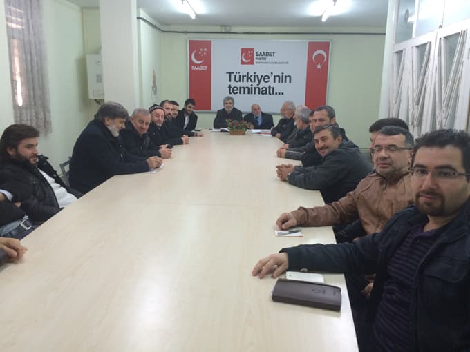 Saadet Partisi divan toplantısını gerçekleştirdi