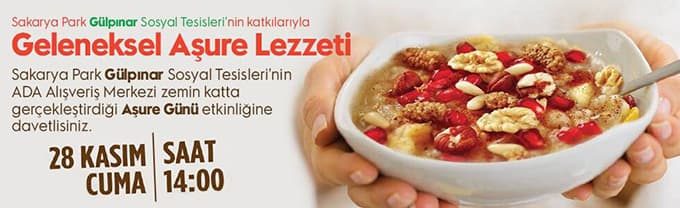 Ada Avm'de aşure günü etkinliği yapılacak