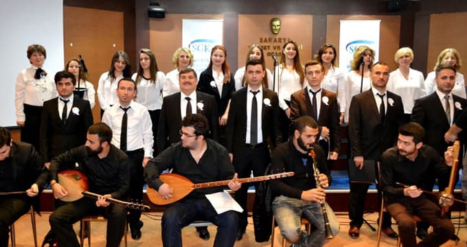 SGK Türk Halk Müziği topluluğundan konser