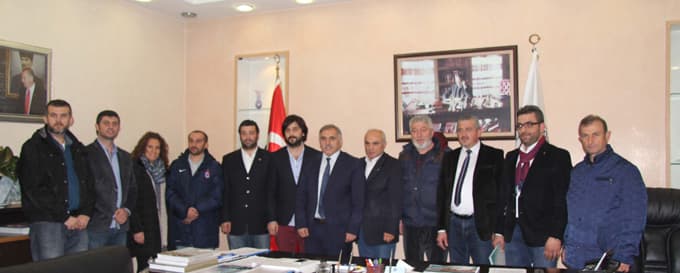 Bursa Trabzonlular Derneği'nden, Başkan İnci'ye ziyaret