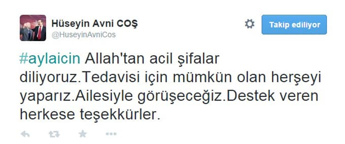 Vali Coş lenfoma hastası Ayla'ya yardım sözü verdi