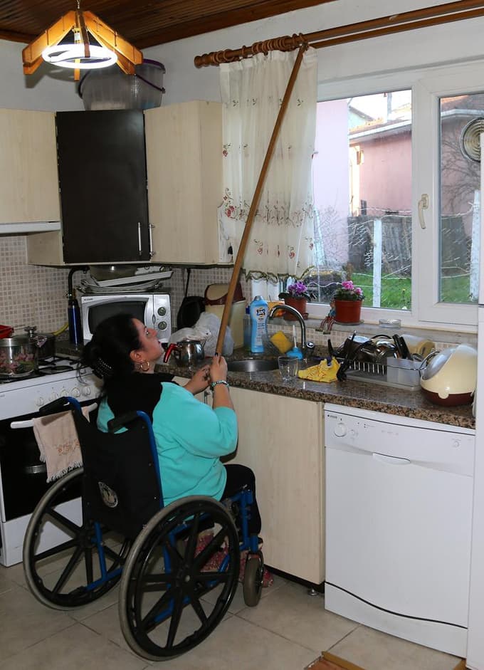 Önce bedensel sonra aile engelini aşıp evlendiler 