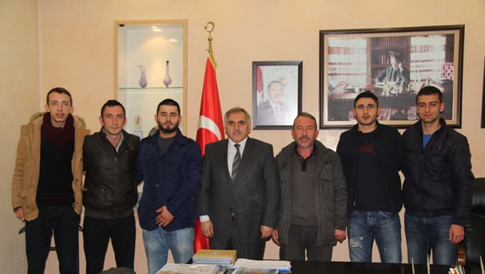 Yeşiller Gençlik Spor Kulübünden Başkan İnci'ye ziyaret