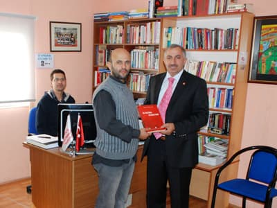 Camili Muhtarlığı Kütüphaneye Döndü