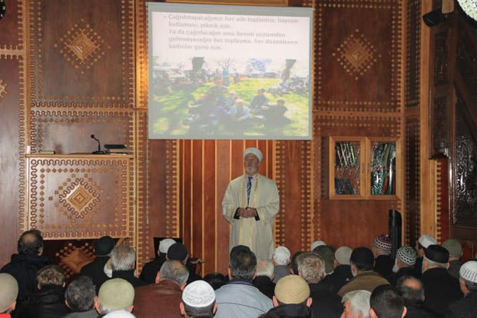 İmamdan cemaate teknolojik hizmet 