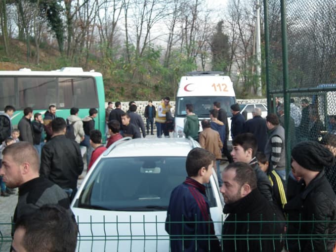 Sakarya'da amatör futbol maçında arbede 