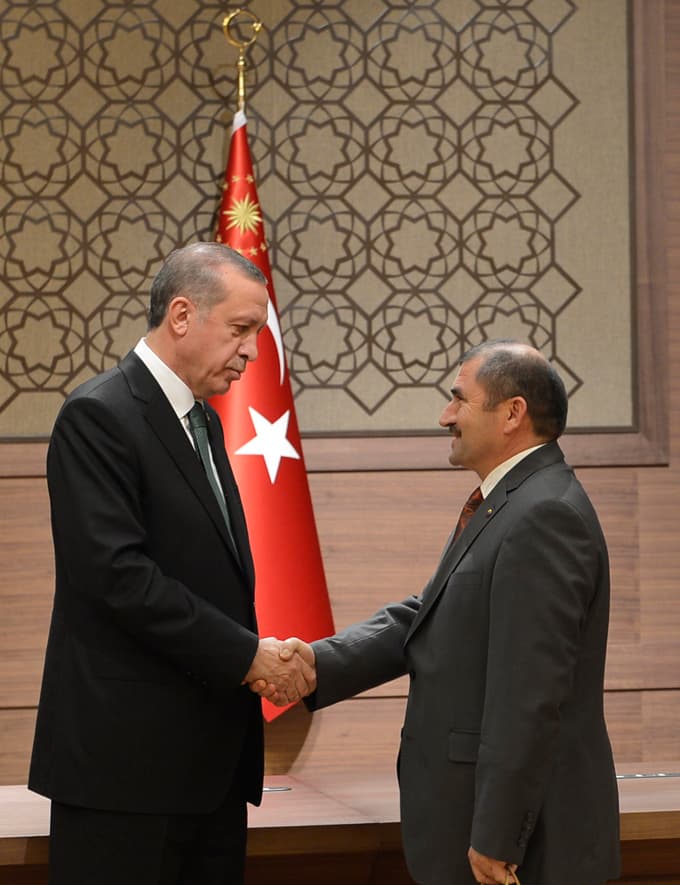 STB Başkanı Cevdet Mete Cumhurbaşkanı Erdoğan ile görüştü
