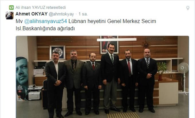 Milletvekili Yavuz Lübnan Heyetini ağırladı