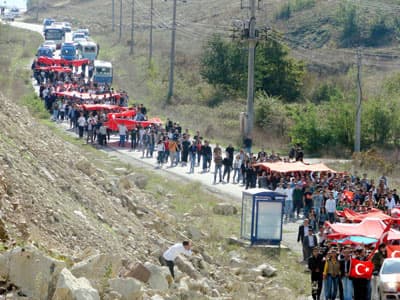 Sakarya Üniversitesi'nde "Hepimiz Mehmediz" Sloganları
