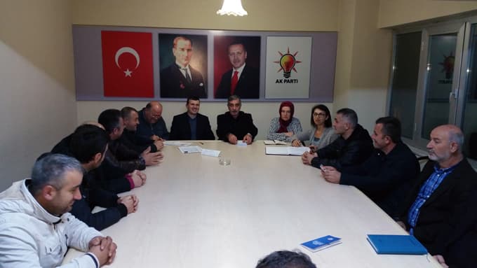 Ak Parti Sapanca'da görev dağılımı yapıldı