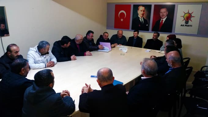 Ak Parti Sapanca'da görev dağılımı yapıldı