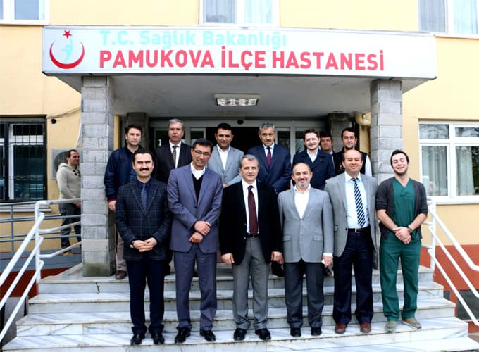 Genel Sekreter Sağlam, Pamukova Hastanesini ziyaret etti
