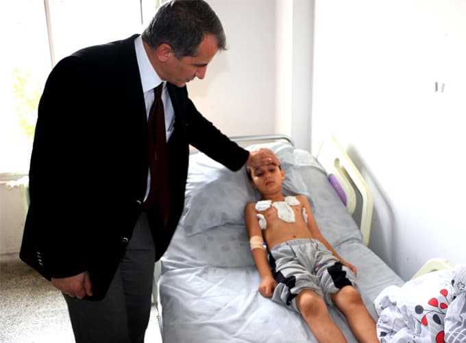 Genel Sekreter Sağlam, Pamukova Hastanesini ziyaret etti