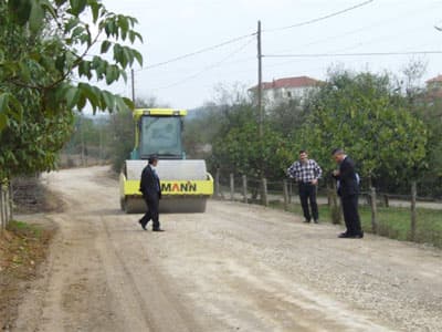 Yol Çalışmaları Tüm Hızıyla Devam Ediyor